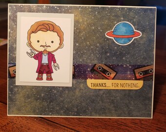 Star Lord greeting card