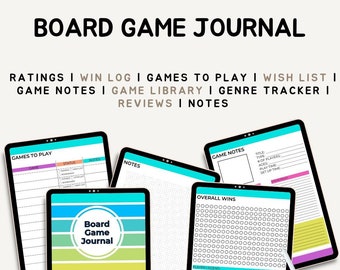 Board Game Journal