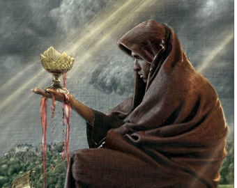 Five of Cups - Tarot Fine Art Print