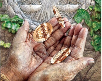 Six of Coins - Tarot Fine Art Print