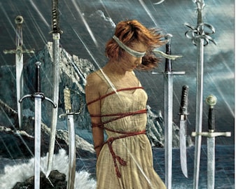 Eight of Swords - Tarot Fine Art Print