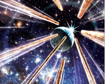 Eight of Wands - Tarot Fine Art Print