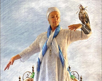 Nine of Coins - Tarot Fine Art Print