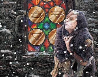 Five of Coins - Tarot Fine Art Print