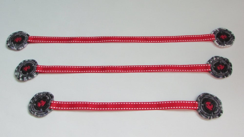 LARGE Modern Chic Coiled Jute Fiber & Ribbon Bookmark (for Most ...