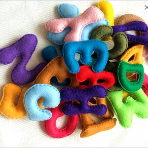 Easter sale ---Customized felt alphabet letters-26 letters