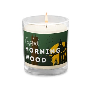 Faydark Morning Wood Candle