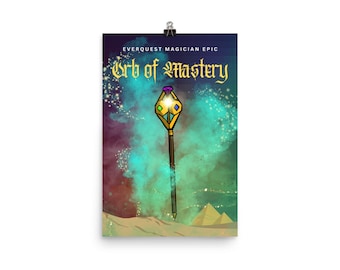 Everquest Fan Art - Magician Epic Poster