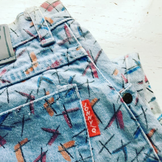 Vintage jeans 80's new wave punk
