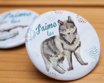 Macaron J’aime les loups