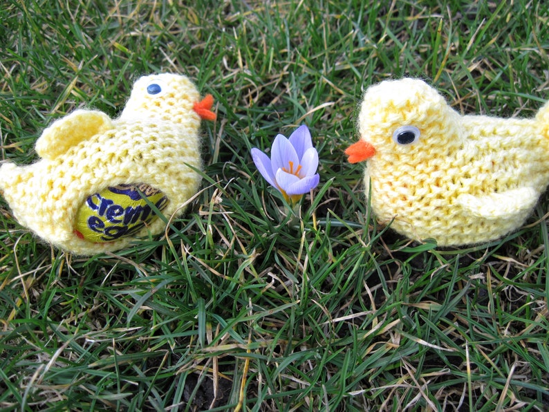 Knitting Pattern For Easter Chick Which Hold A Creme Egg at Veronica Smith blog