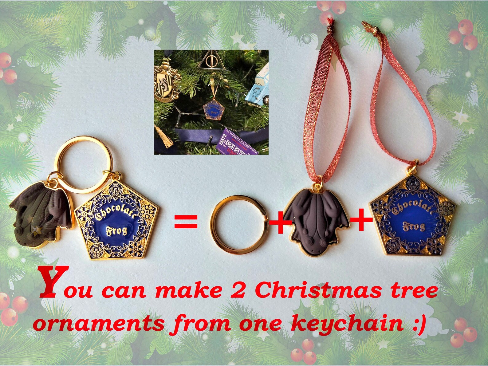 Chocolate Frog Keychain Valentines gift Your original Etsy