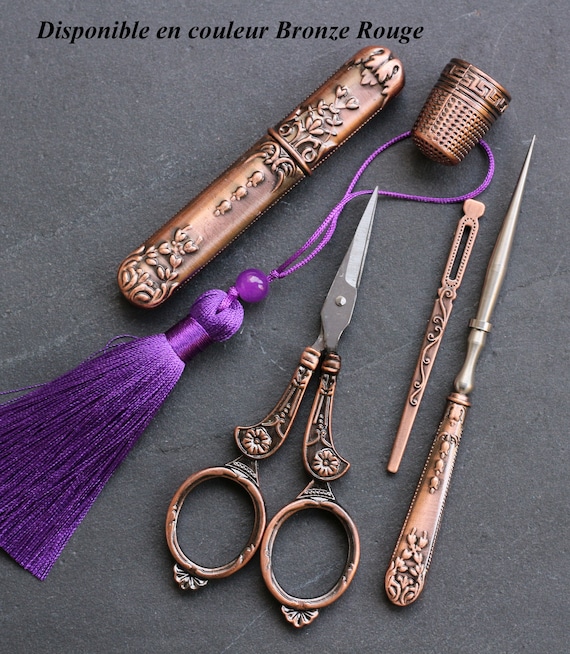 Hilitand Home Kit di strumenti di cucito pieni di accessori di riparazione e accessori Aghi Forbici per filo Set di accessori 