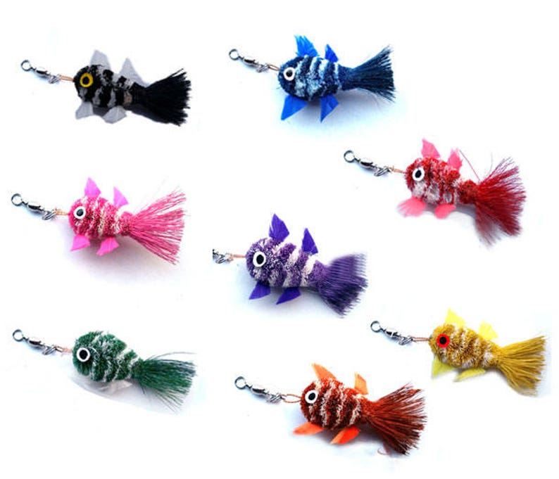Clownfish Keychain Charm Fish Keychain charms