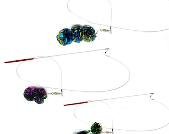 Cat Teaser Wand Refill Crinkleball Cat Toy With Wand