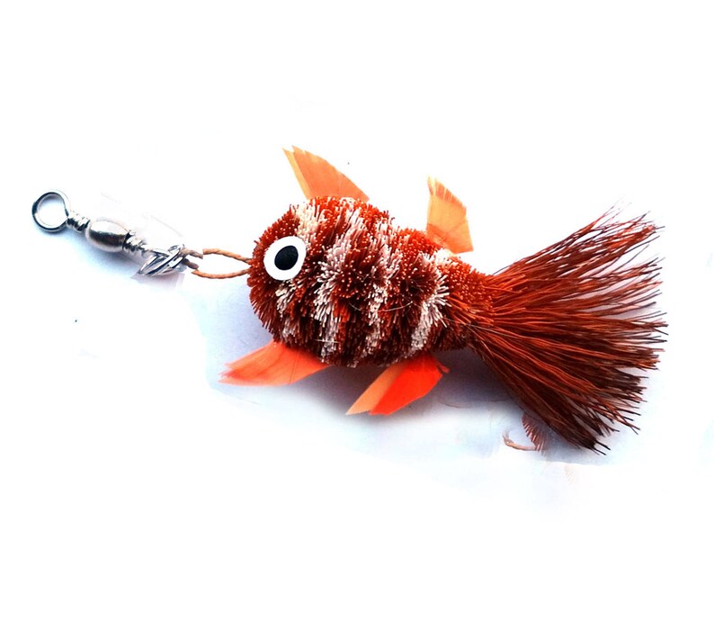 Clownfish Keychain Charm Fish Keychain charms