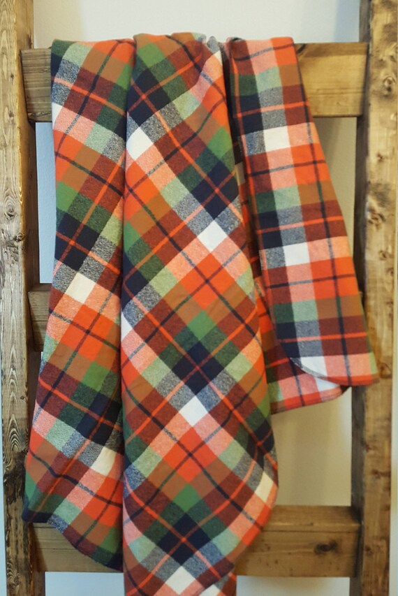 orange receiving blankets