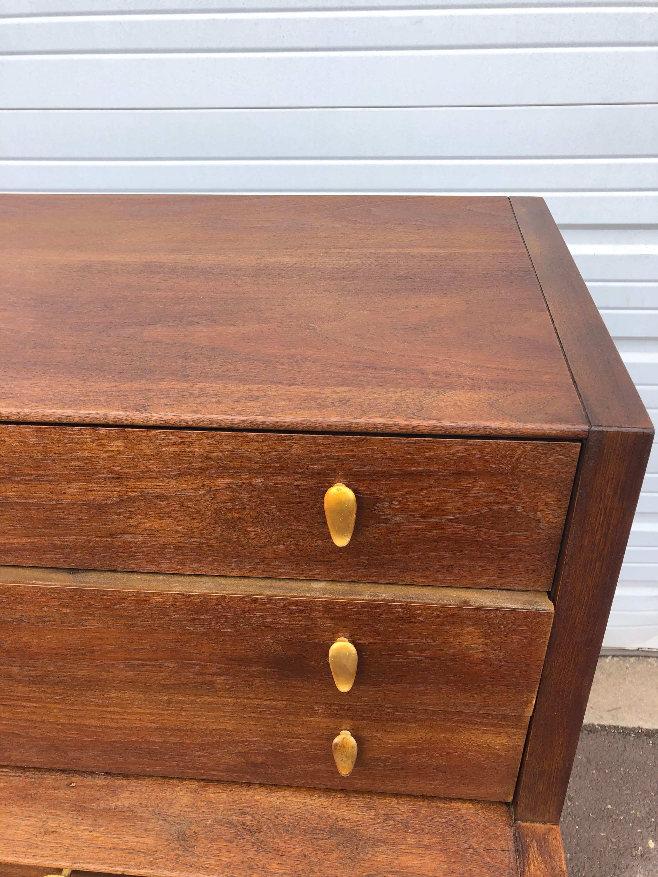 Mid Century Modern Drexel Furniture Profile Collection Walnut Etsy