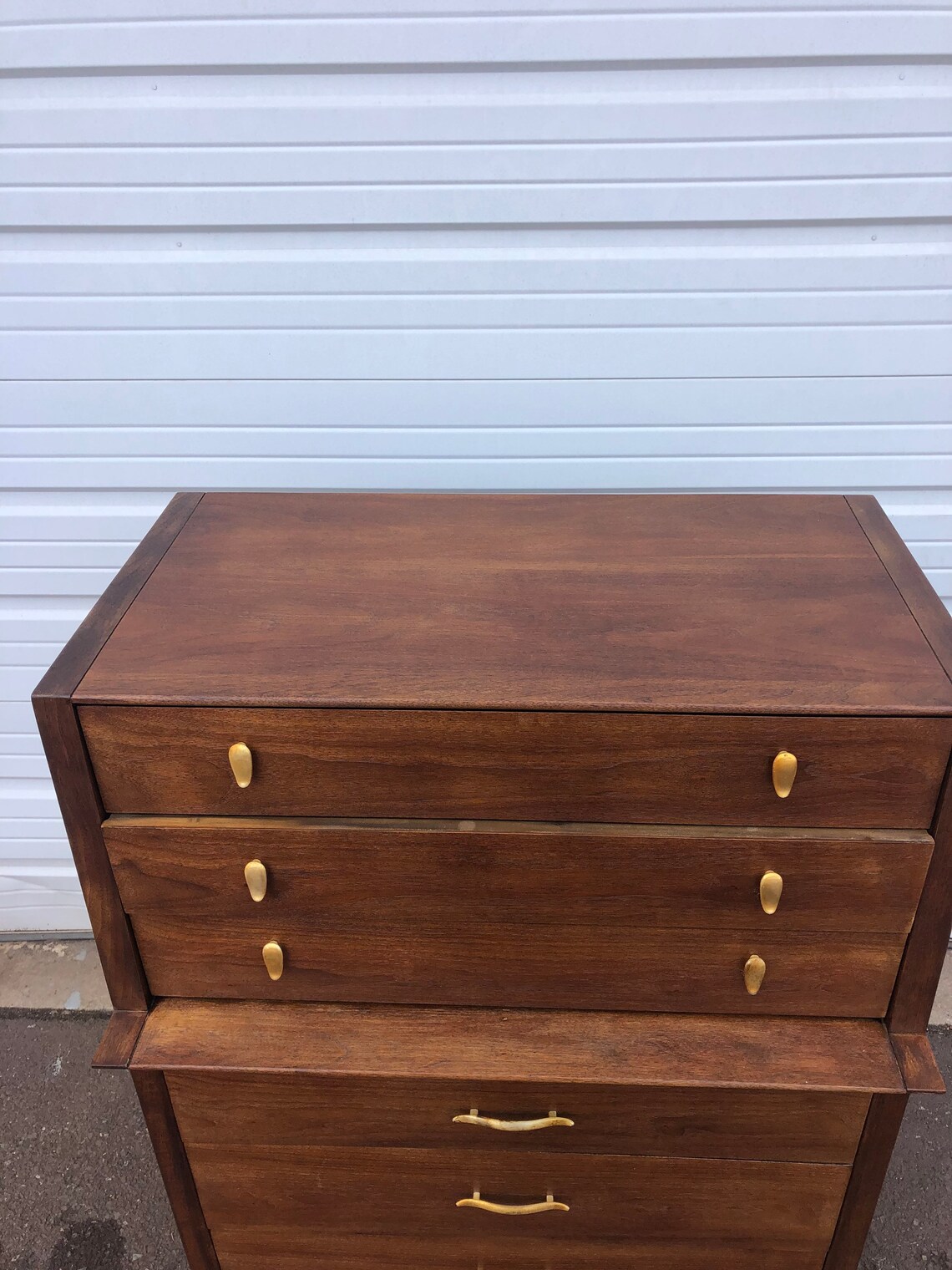 Mid Century Modern Drexel Furniture Profile Collection Walnut Etsy