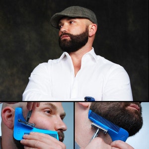 Complete Beard Shaping Tool -7 tools in 1- The Original Beard Bro - Made in The USA