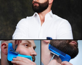 Complete Beard Shaping Tool -7 tools in 1- The Original Beard Bro - Made in The USA
