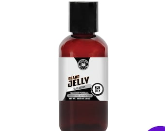 Beard Bro 3.4 OZ. TSA Size Beard Jelly - Non Oily, Beard Softener and Conditioner / Multi-purpose for hair and skin