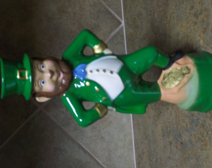 Leprechaun Vintage Jim Bean Decanter Bottle Leprechaun Decanter 1991