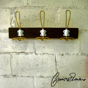 Appendiabiti - Attaccapanni - Coat rack - Lions - Vintage - Old House - home decor - Riuso ecologico - Shabby