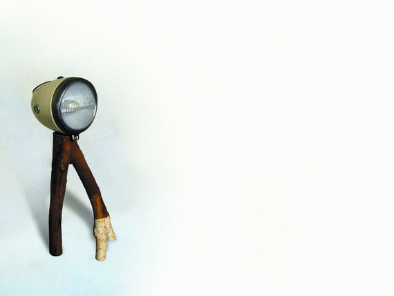 Scooter Lamp Lampada da tavolo Old Style lamp 60's Lamp Vintage  Home decor Shabby