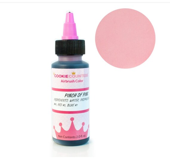 Pinch of Pink edible airbrush color 2oz - Cookie Countess