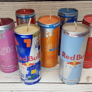 Soy way Can Candles red bull