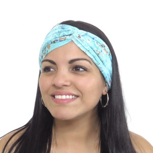 Turban Headband, Adult Headband, Headband, Adult Turban Headband, Adult Headwrap, Jersey Twist Headband, Yoga Headband, Boho Hippie Headband
