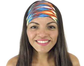 Yoga Headband,Fitness Headband,Workout Headband,Running Wide Headband,Hippie,No Slip Headband,Gym Gear,Women Headband,Wicking Headband,S172