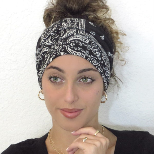 WIDE HEADBAND - WHITE main image 1