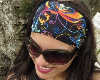 Running Headband Workout Headband Fitness Headband Yoga Headband Gym Headband Bohemian Headband Fashion Headband Wide Headband Turban S220