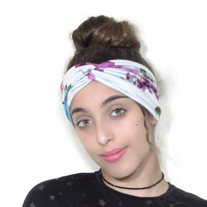 Jersey Twist Headband, Yoga Headband, Boho Headband, Headwrap, Twist Headwrap, Knot Headband, Turban Headband, Adult Headband, Women Turban