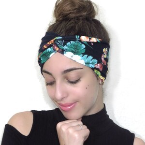 Turban Headband, Adult Headband, Headband, Adult Turban Headband, Adult Headwrap, Jersey Twist Headbands, Yoga Headband, Women Headband