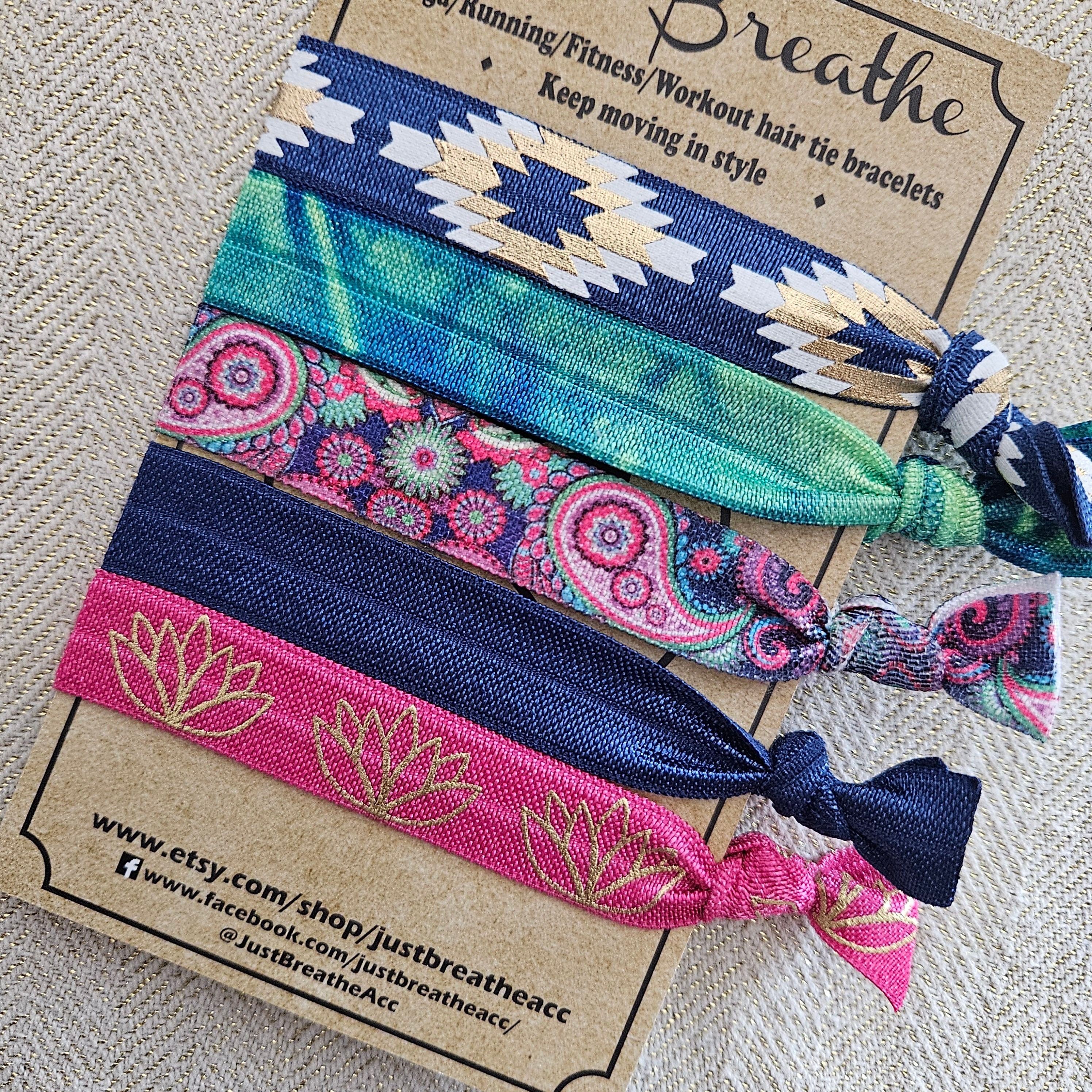 Hair Tie Bracelet Etsy Australia
