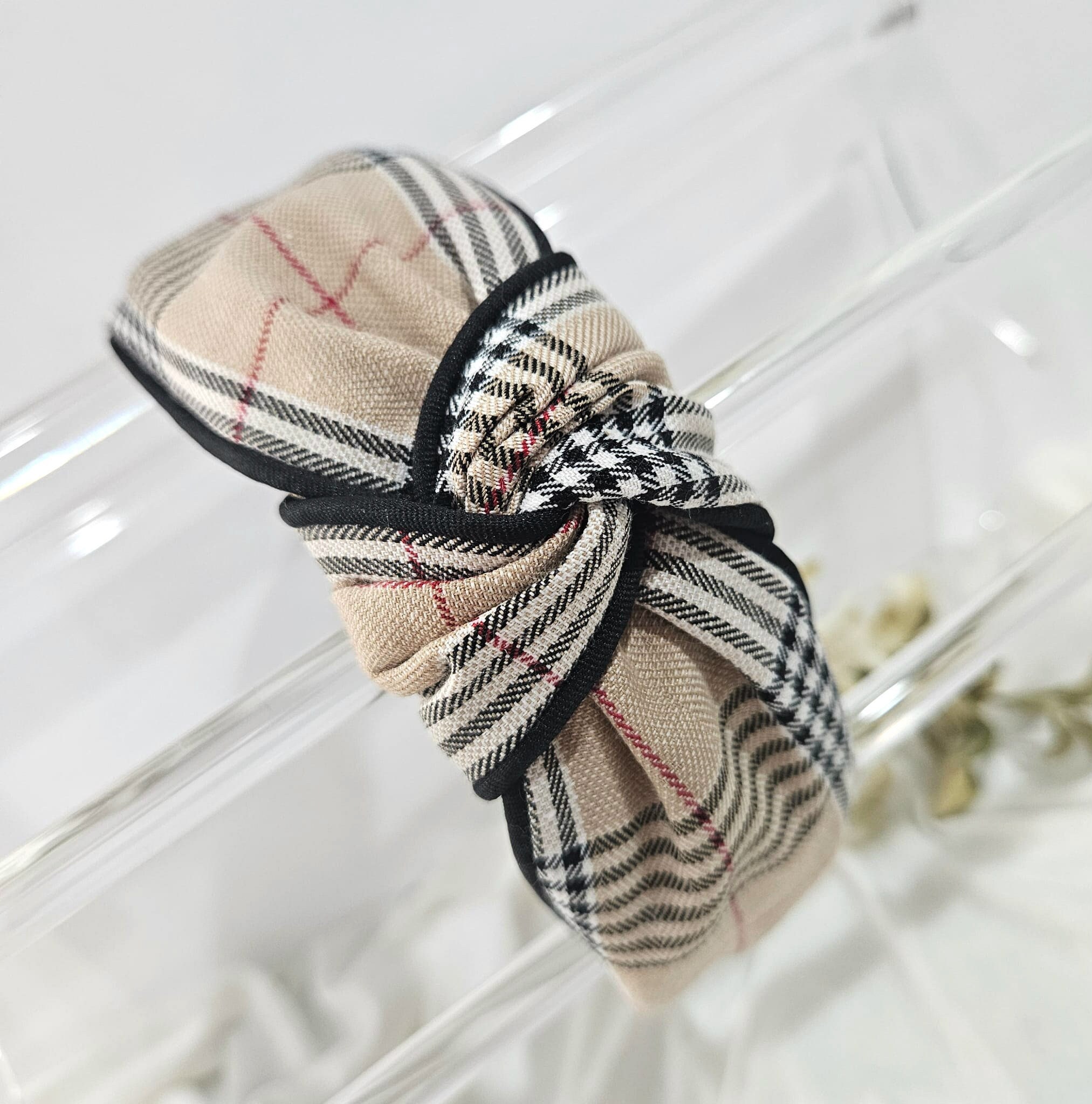 Burberry headband - Etsy 日本 Burberry headband - Etsy 日本