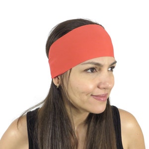 Yoga Stirnband Workout Stirnband Rot Fitness Stirnband Workout Stirnband Breites Stirnband Pilates Stirnband Mode Strand Hairwrap Boho Turban S55