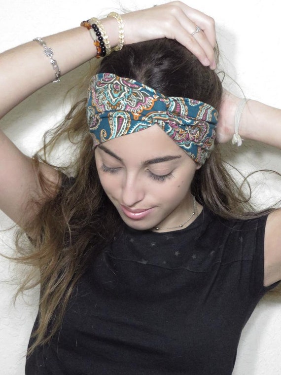 Boho Headband, Yoga Headband, Turban Headband, Twisted  display picture 3