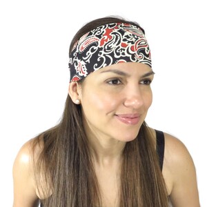 Yoga Headband Bohemian Headband Fitness Headband Workout Headband Running Headband Fashion Headband Turban Women No Slip Wide Headband S114