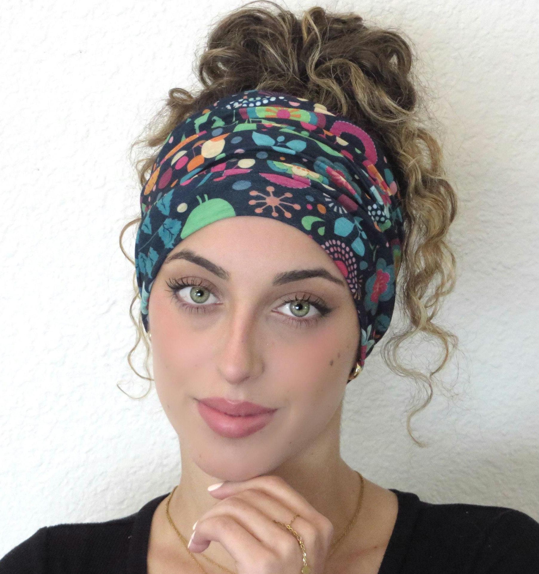 Pack Boho Headbands for Women Knotted Hair Band Elastic Floral Bandeau Headbands Amazon.com : Jutom 10 Pcs Women main image 2