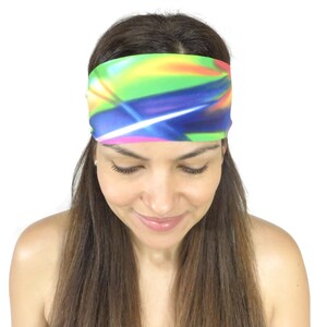 Yoga Headband, Fitness Headband, Workout Headband, Stretch Headband, Running Headband, No Slip Headband, Headband, Wide Headband S129