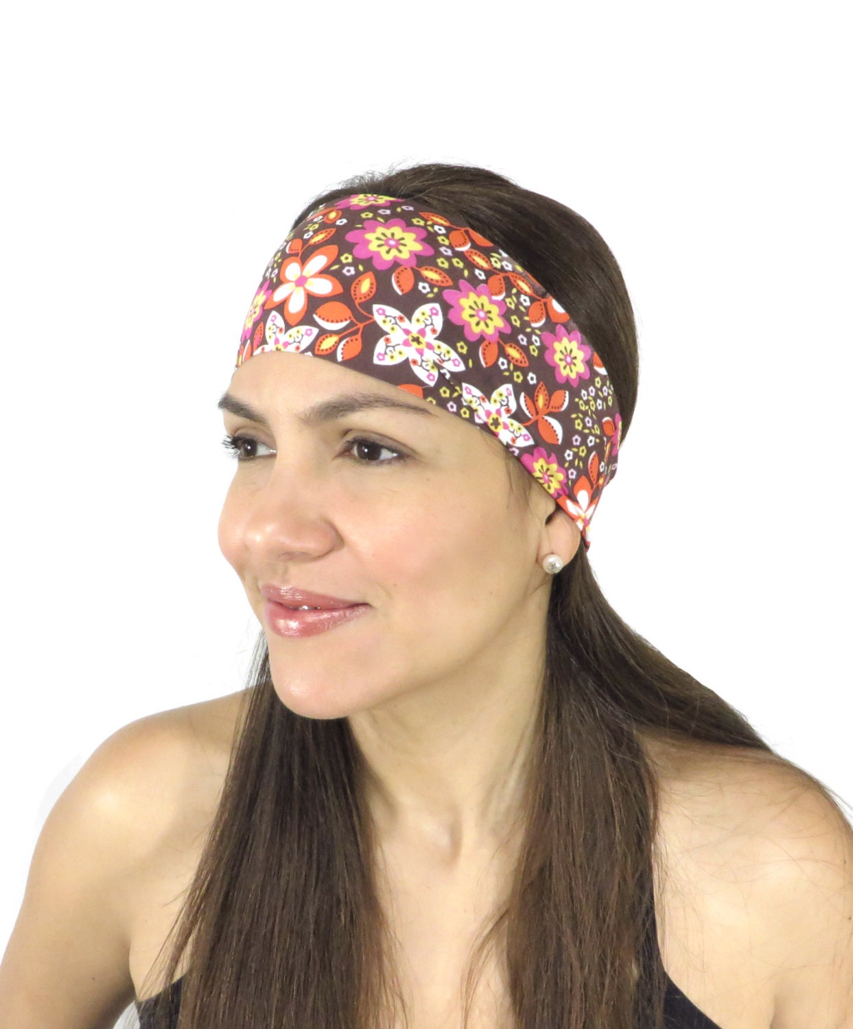 Yoga Headband Workout Headband Floral Headband Fitness Etsy UK