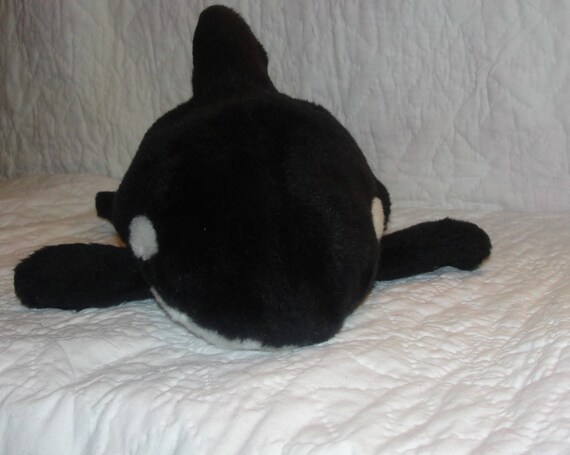 stuffed orca whale