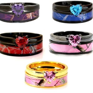 Purple camo rings hot sale