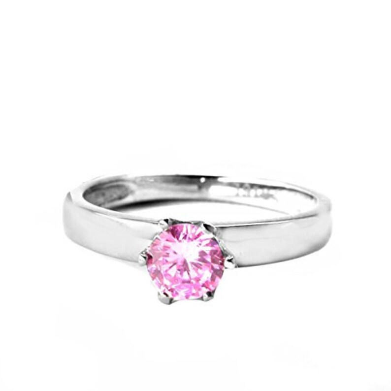 3 piece His & Her Pink Camo Wedding Ring Set Stainless Steel Etsy