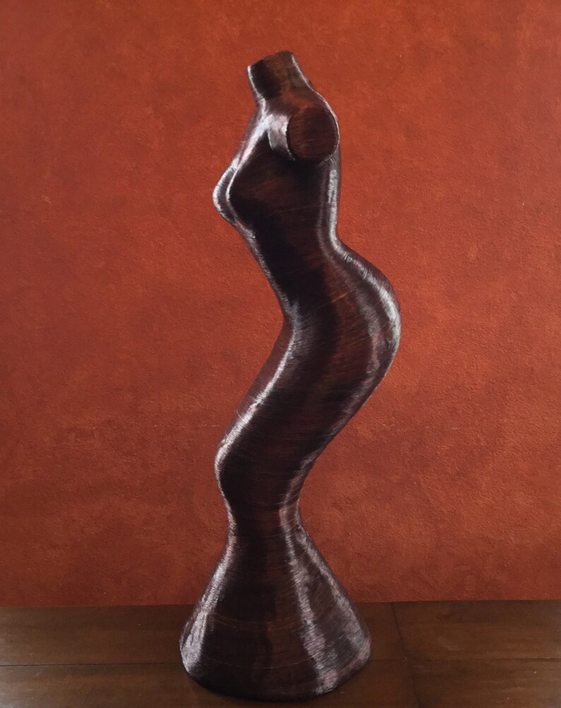 Paper Mache Display Mannequin for necklaces chains pendants Etsy