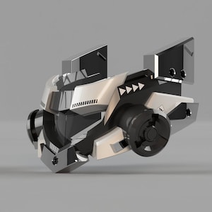 DIGITAL DOWNLOAD -  Redux - Techwear/Streetwear Inspired Mask, STL File